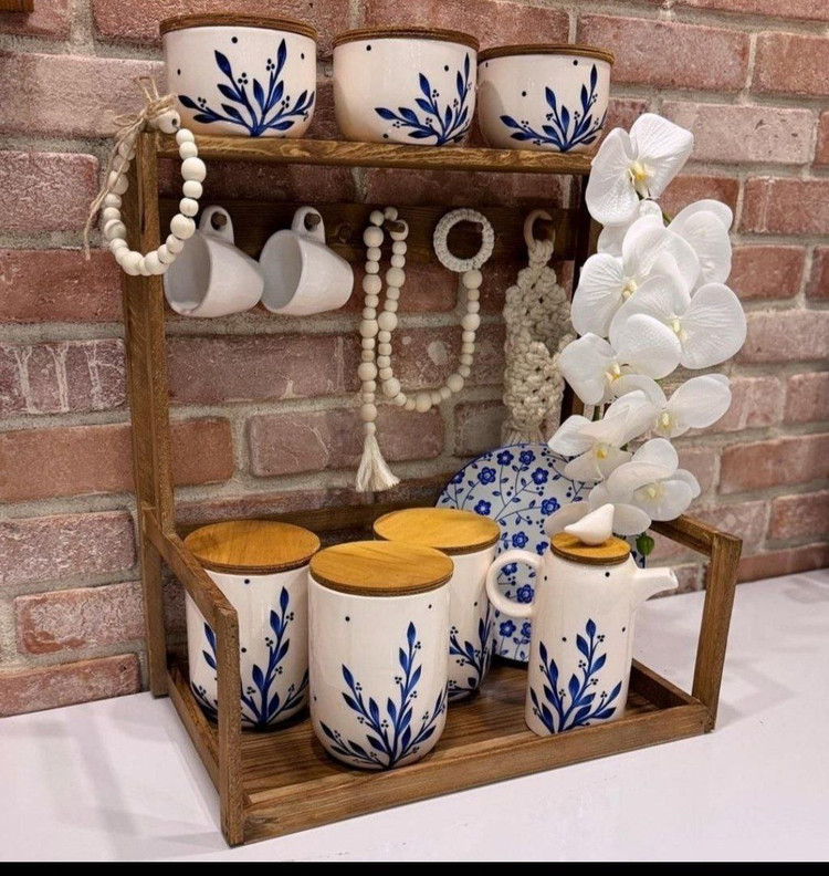 ست شش تیکه پاسماوری و جا ادویه